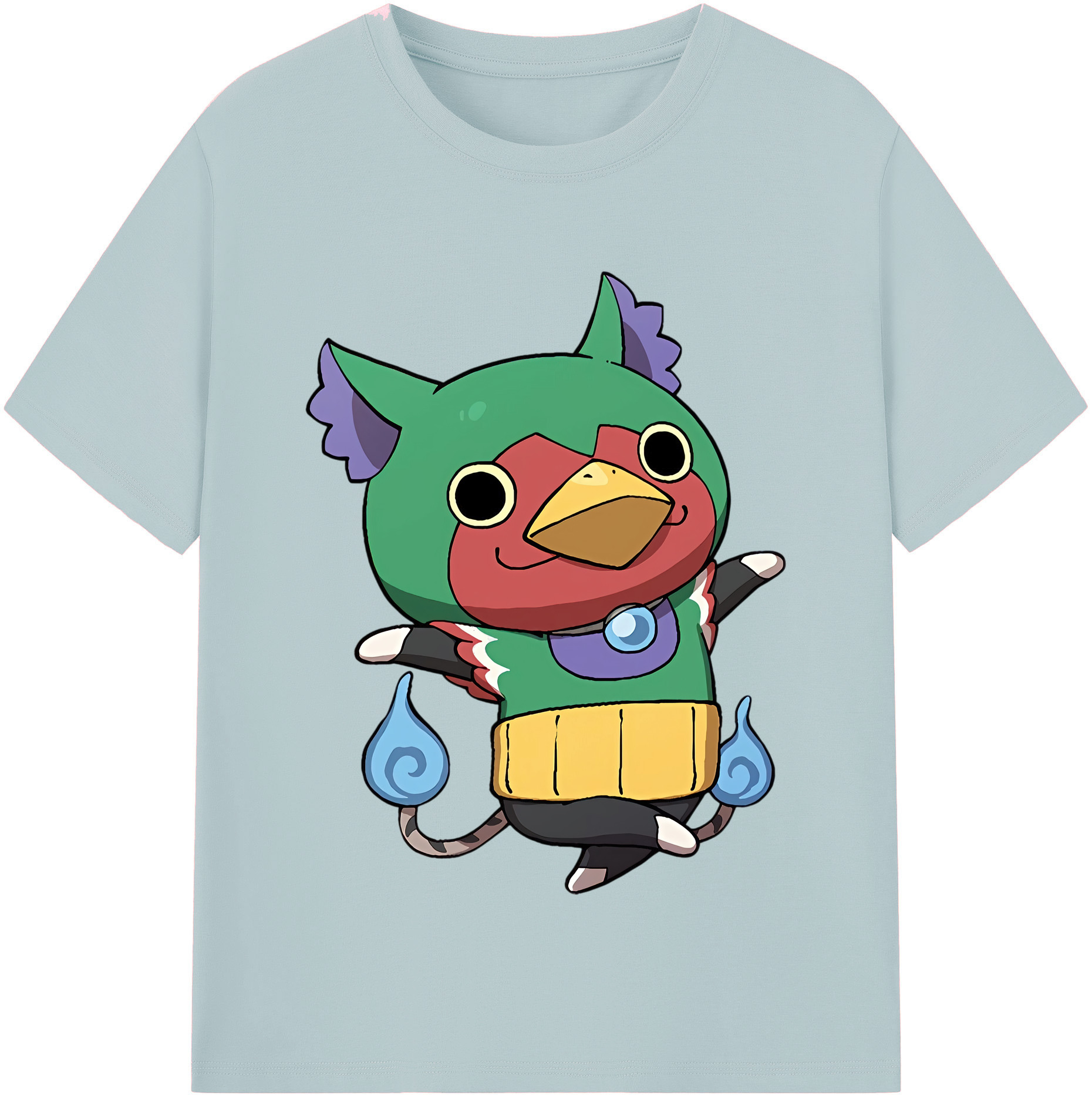 （画像用） 妖怪ウォッチ Yo-kai Watch 綿100％半袖Tシャツ（フロントプリント）